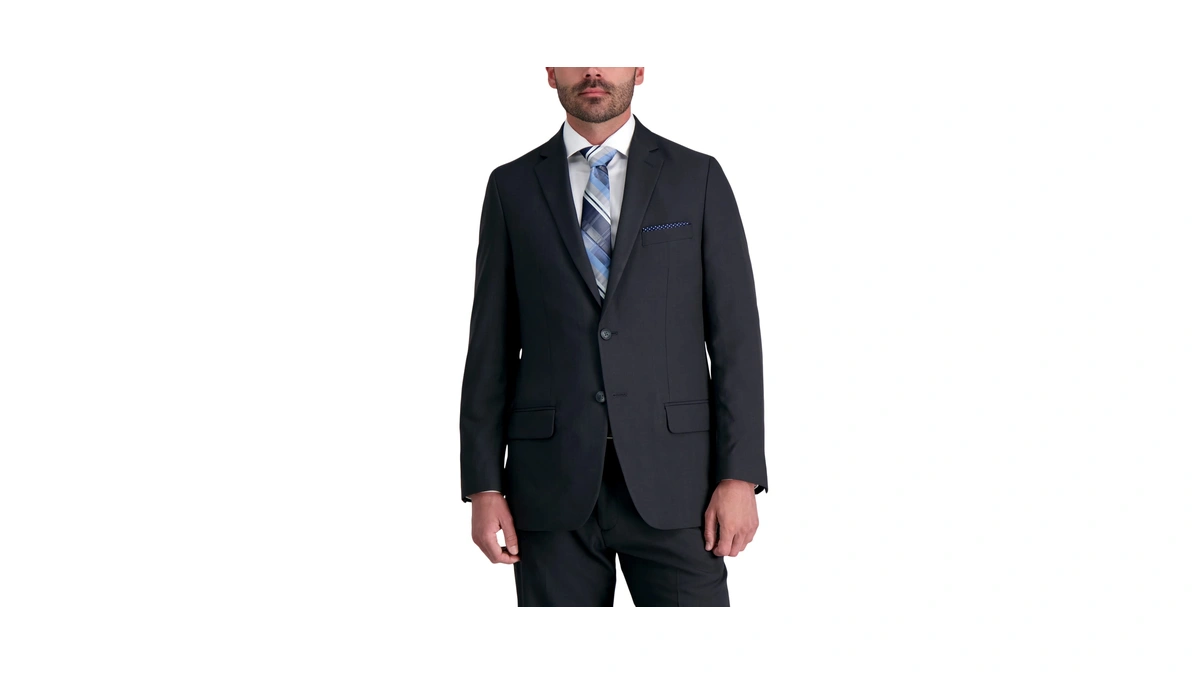 Haggar Men's Classic Fit Smart Wash Suit Separate Pants &