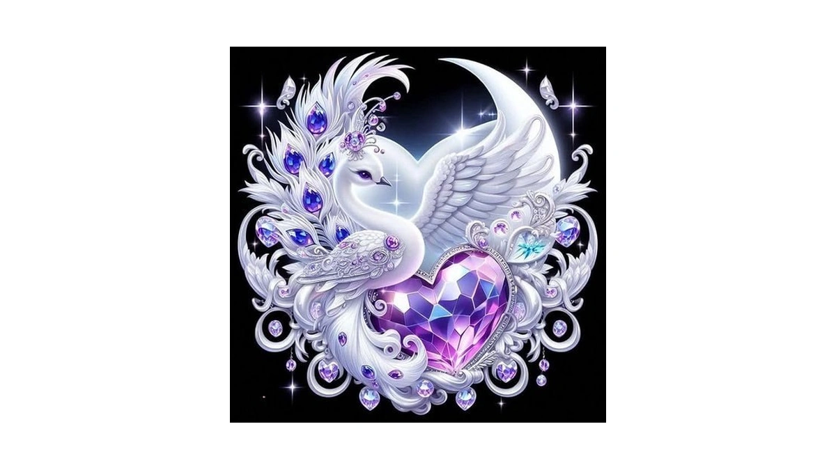 Wpytnm Adult 5d Peacock Diamond Painting Set Suitable For Beginners,