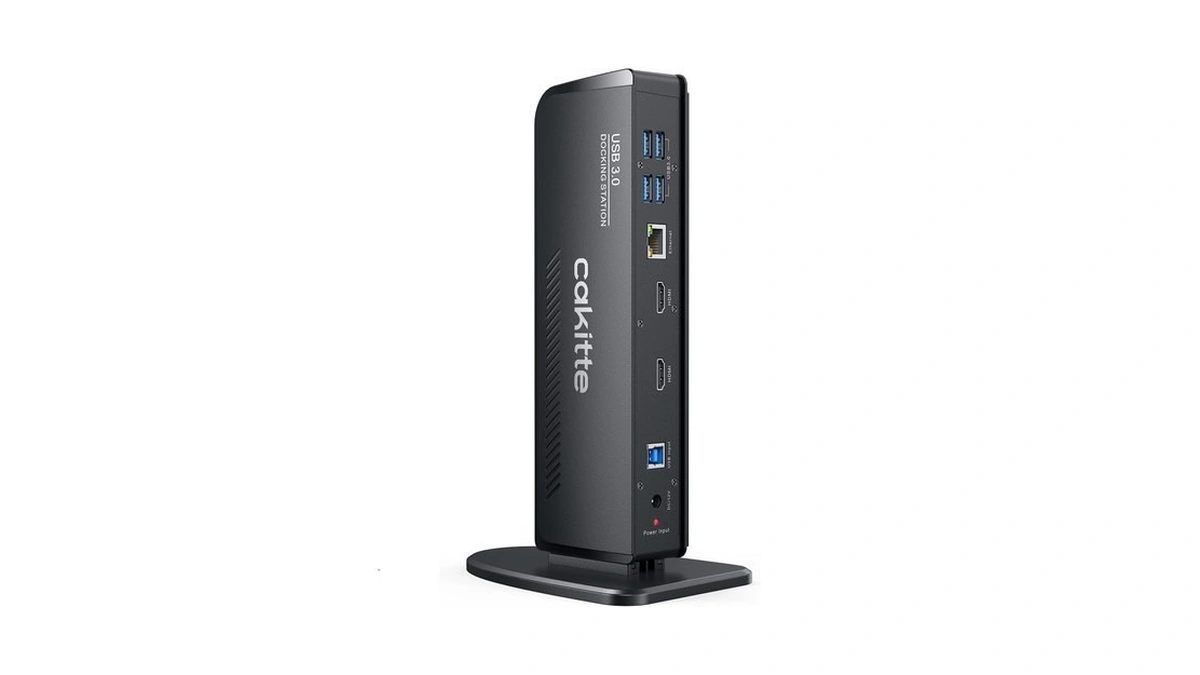 Usb 3.0 Docking Station Dual Monitor, Universal Laptop Docking Station