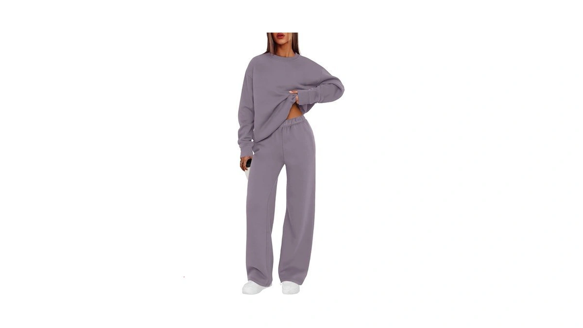 Xieerduo Sweatsuits Women 2 Piece Outfit Matching Lounge Sets Fall