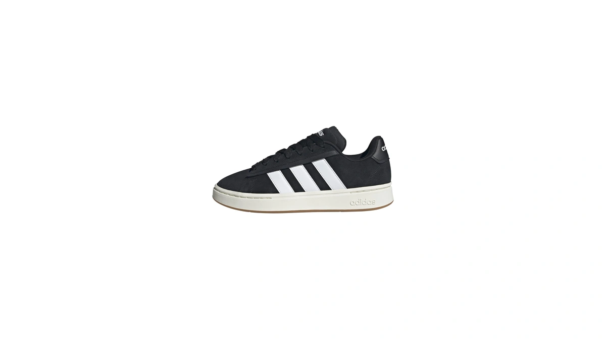 Adidas Men's Grand Court Alpha, Black/white/gum, 8