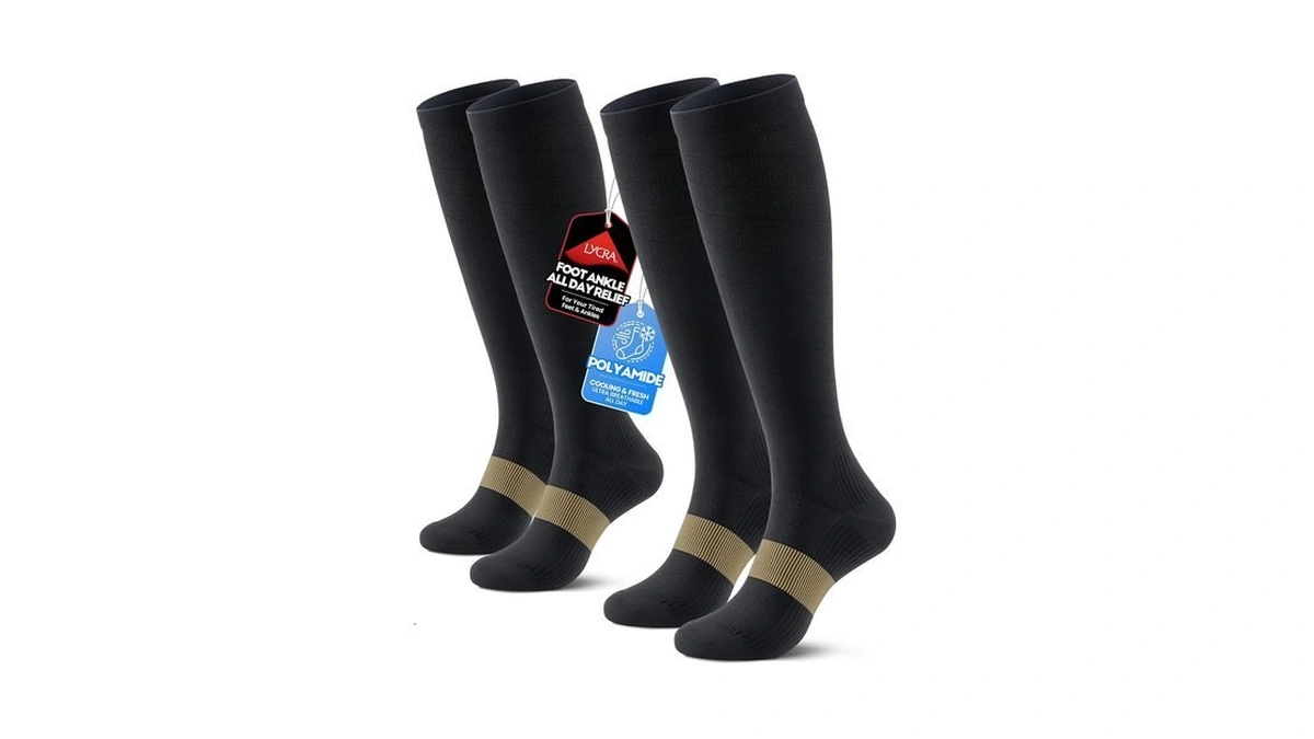 Compression Socks Women & Men For Nurse Travel Flying Running