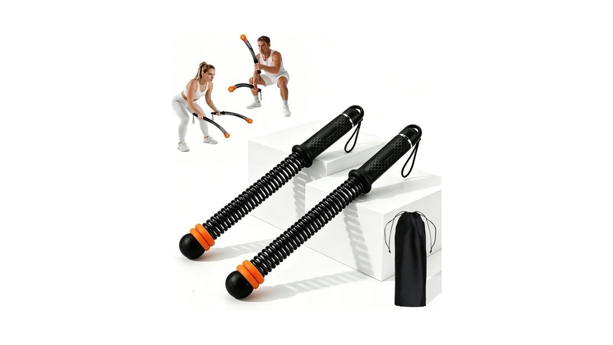 2pcs Ropeless Battle Ropes With Resistance Bands For Home Gym