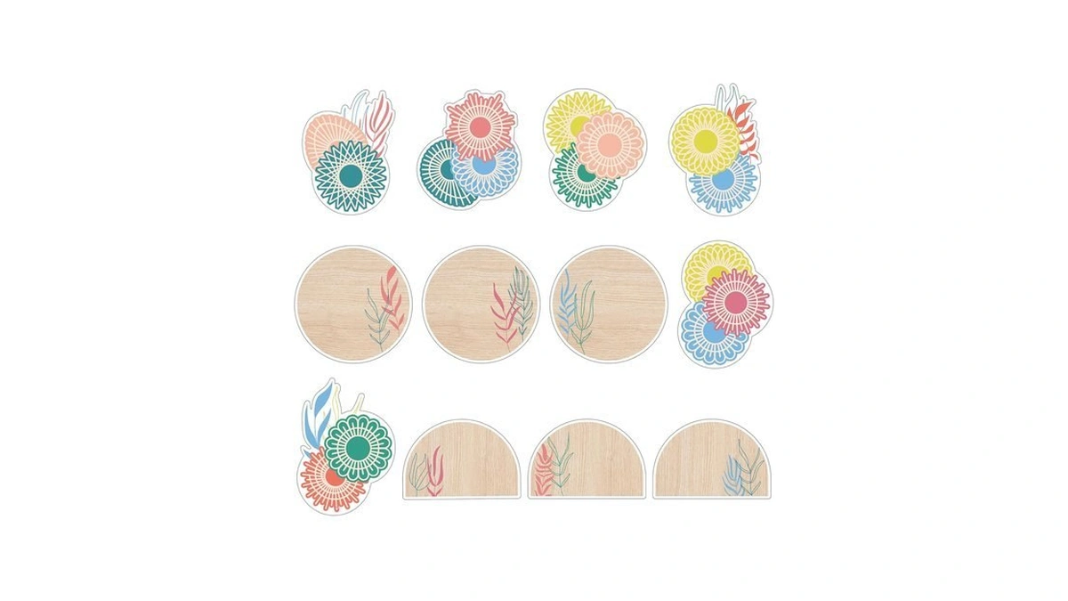 Carson Dellosa True To You 36-piece Boho Décor