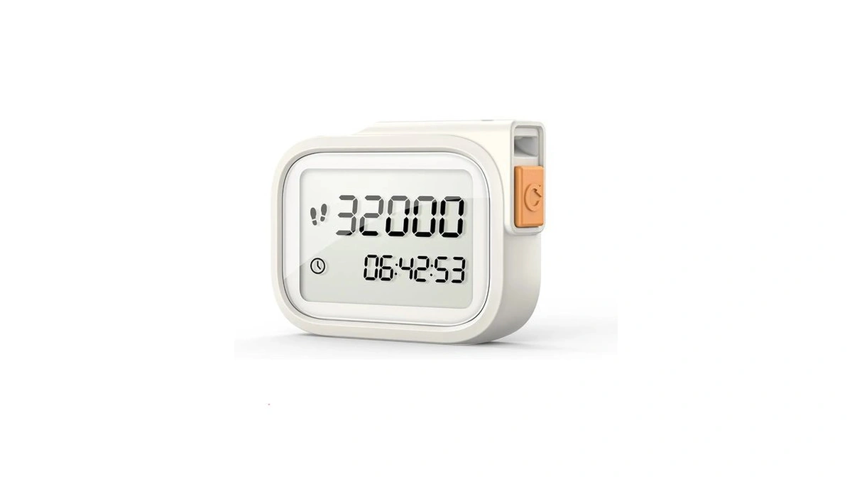 3d Pedometer For Walking, Accurate Digital Step Counter With Removable