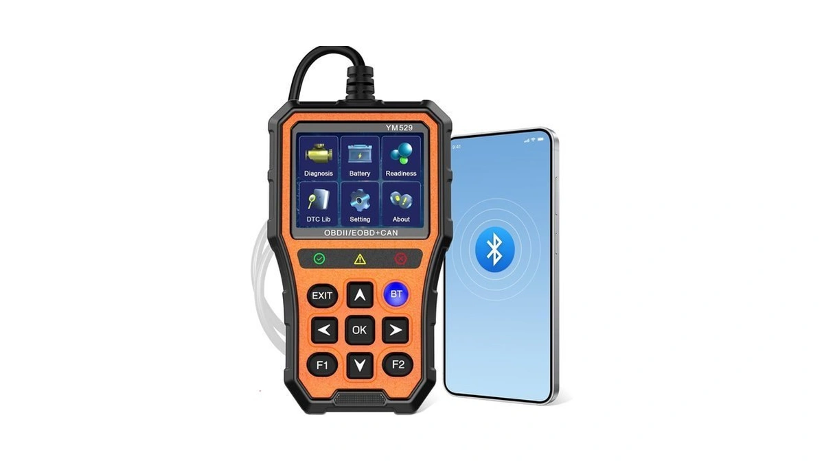 Amtifo Obd2 Scanner Bluetooth Diagnostic Tool - Ios/android Compatible, Real-time