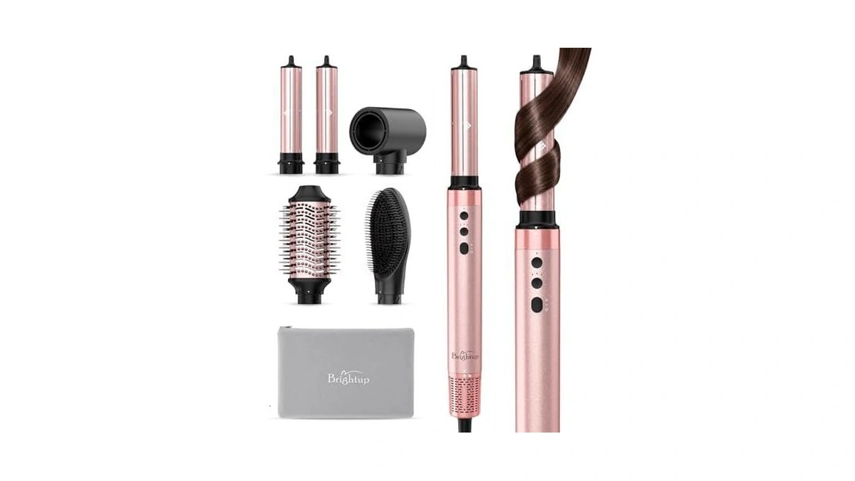 Brightup 5 In 1 Hot Air Styler & Hair Dryer