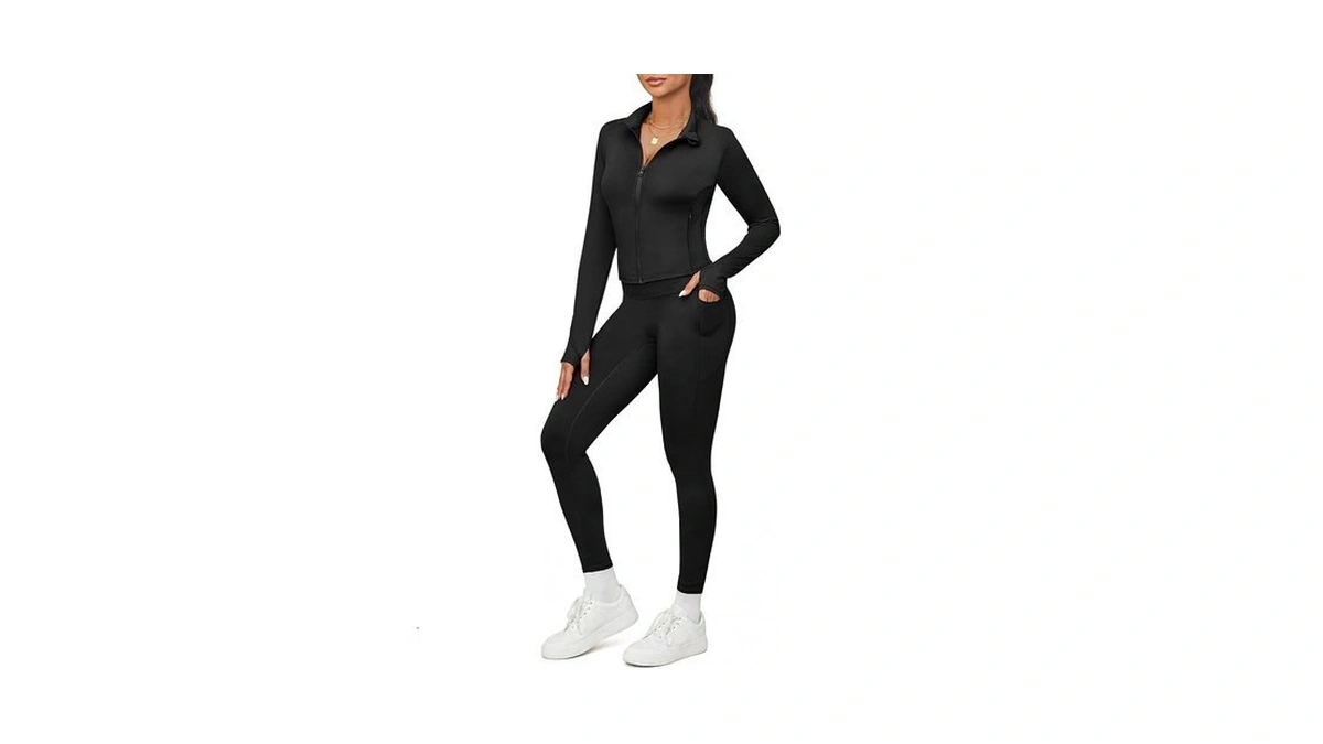 Alaroo Two Piece Sets For Women Workout Clothing Matching Leggings