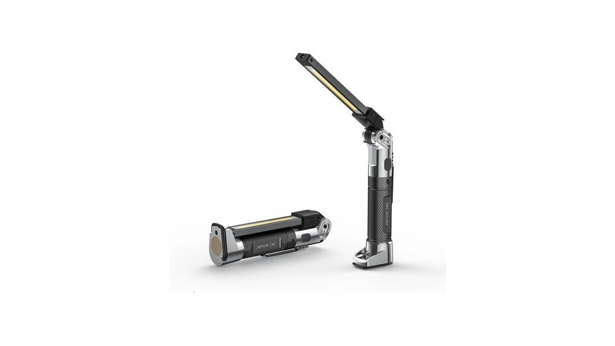 Hotligh Rechargeable Work Light - 1200 Lumens Magnetic Flashlight, 4000mah