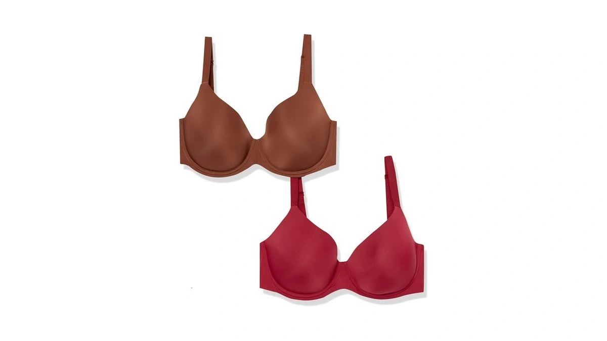Amazon Essentials Women's Full Coverage Microfiber Underwire Bra, Lightly Padded,