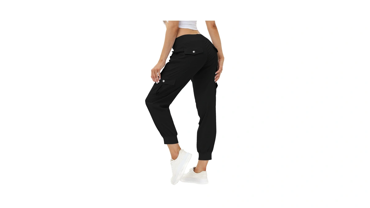 Mofiz Lightweight Quick Dry Womens Cargo Pants Hiking Joggers 6