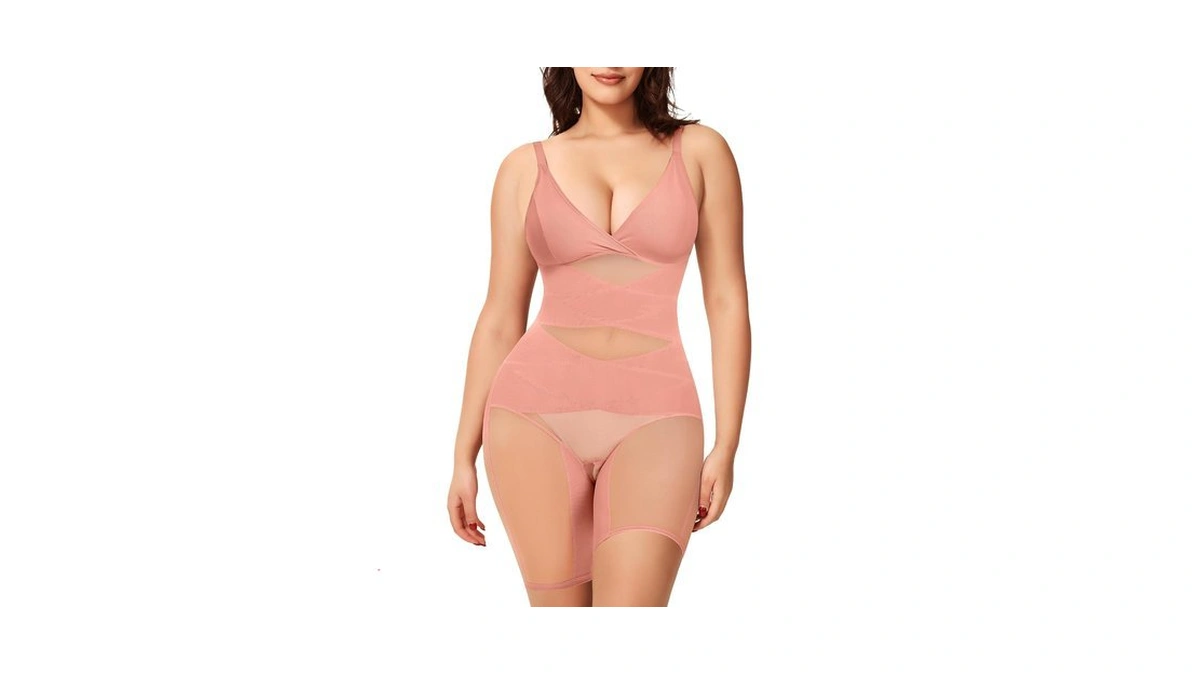 Kumayes Shapewear Bodysuit For Women - Tummy Control Butt Lifter