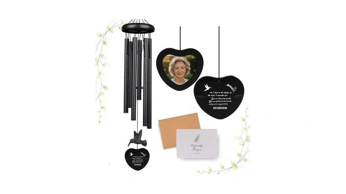 Memorial Wind Chimes For Loss Of Loved One 32-inch Sympathy