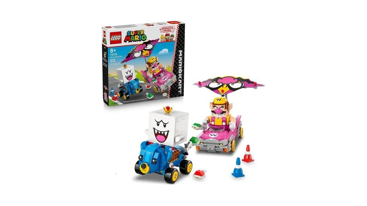 Lego Super Mario: Mario Kart – Wario & King Boo