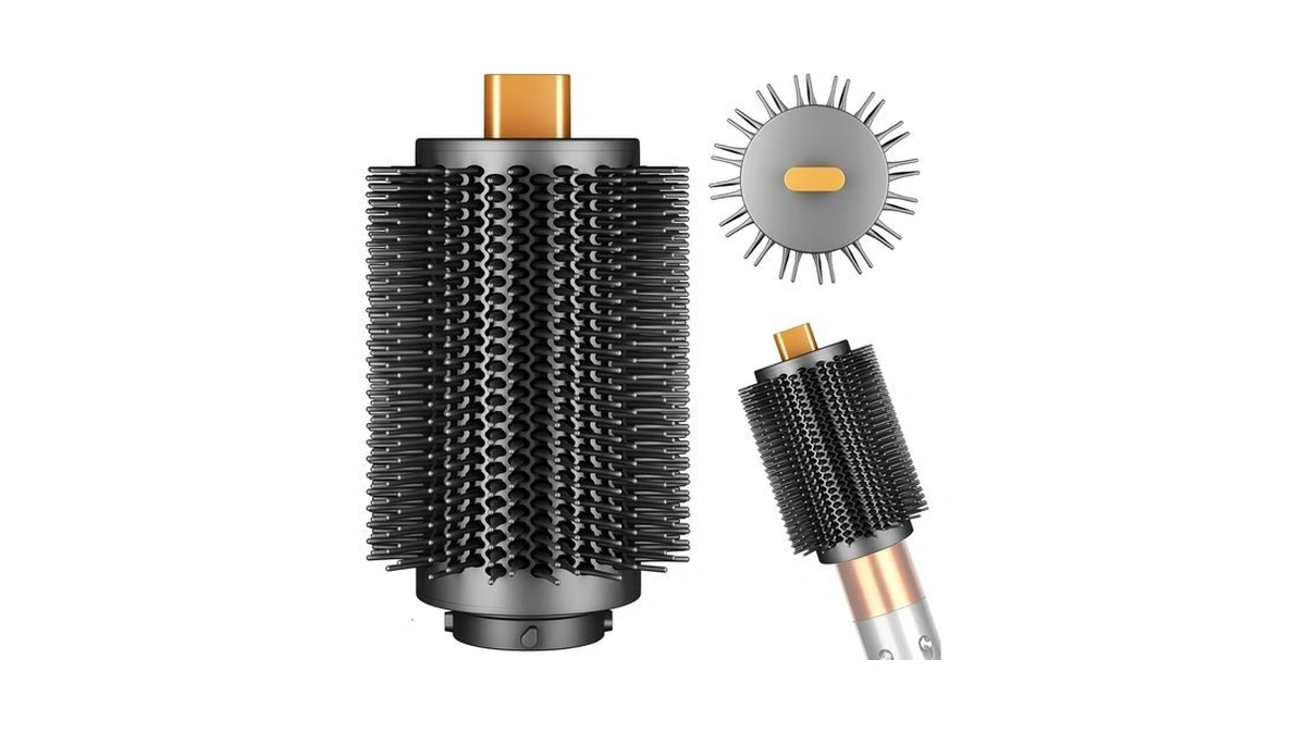 Zephblow 3-inch Large Round Brush For Dyson Airwrap Attachments