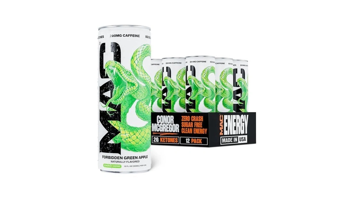 Mac Energy By Ryan Garcia Forbidden Green Apple Sugar Free