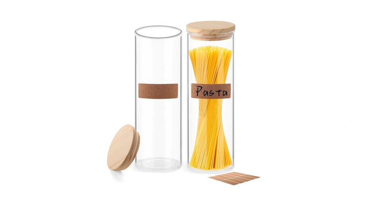 Ulab 3.5mm Thick Glass Food Container Set With Lid, 62.6