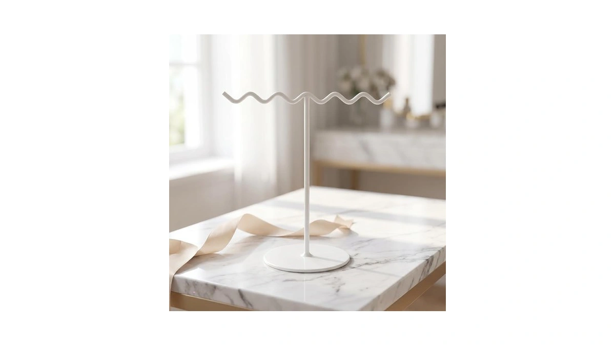 Aesthetic Metal Jewelry Display Stand,small Keychain Holder For Women