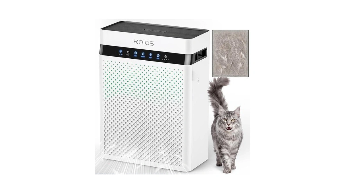 Koios H13 True Hepa Air Purifier For Home Pets Large