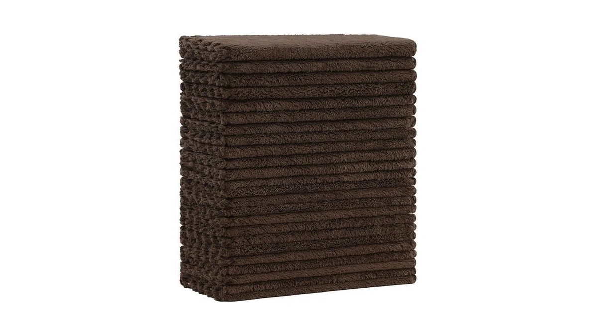 Kitinjoy 24 Pack Kitchen Cloths Dish Towels (7" X 9",