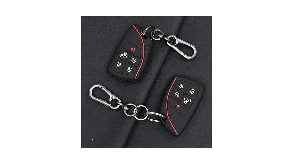 Key Fob Cover For 2022-2026 Chevy Silverado Gmc Sierra 1500