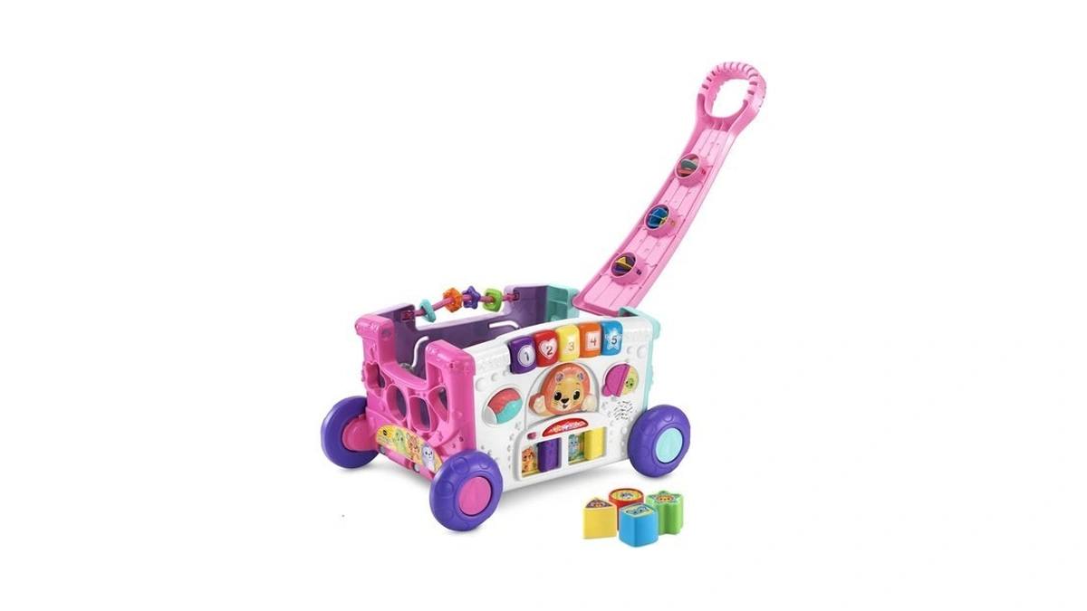 Vtech Sort And Discover Activity Wagon For Toddlers, Pink