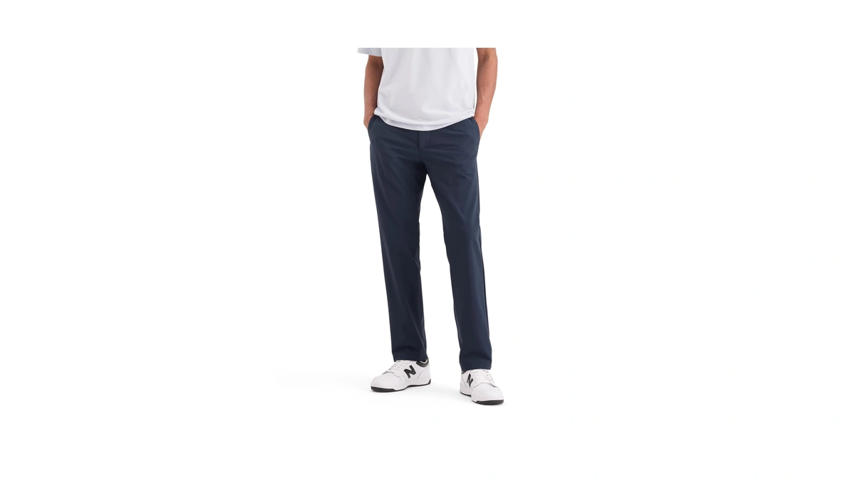 Dockers Men's Go Airweave Chino Slim Fit Pants, Navy Blazer,