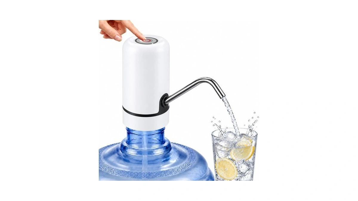 5 Gallon Water Dispenser Pump - Portable Rechargeable Electric Water