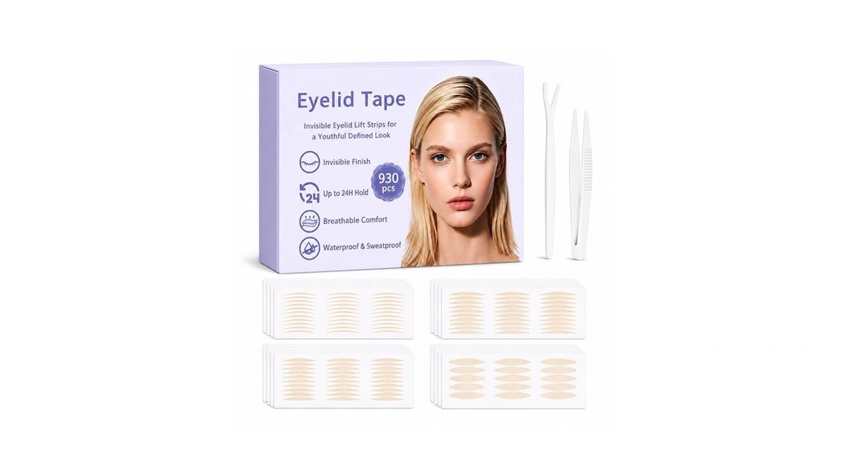 930 Pcs Double Eyelid Tape For Hooded Eyes Invisible, Single-sided