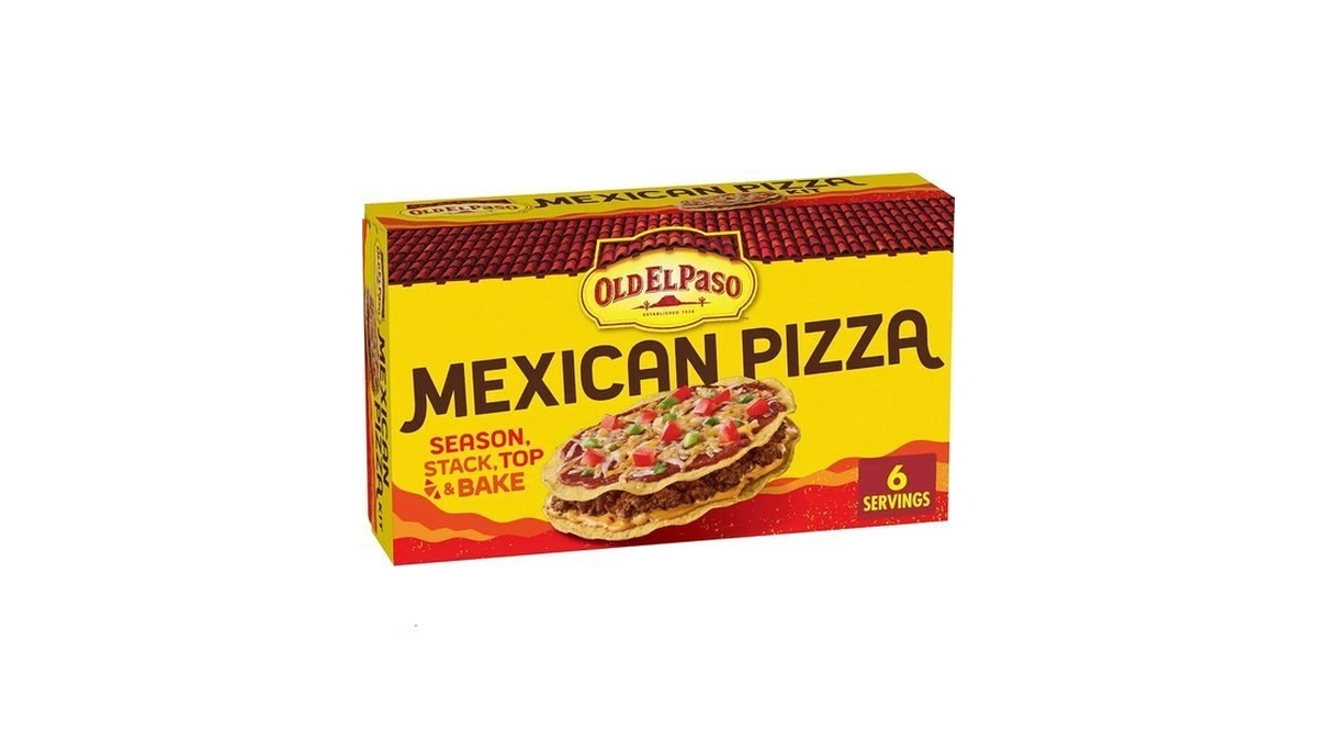 Old El Paso Mexican Pizza Kit With Queso Sauce, 12