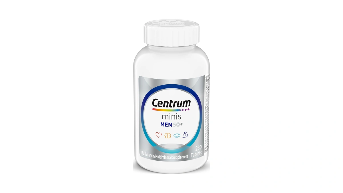 Centrum Minis Silver Men's Multivitamin For Men 50 And Over,