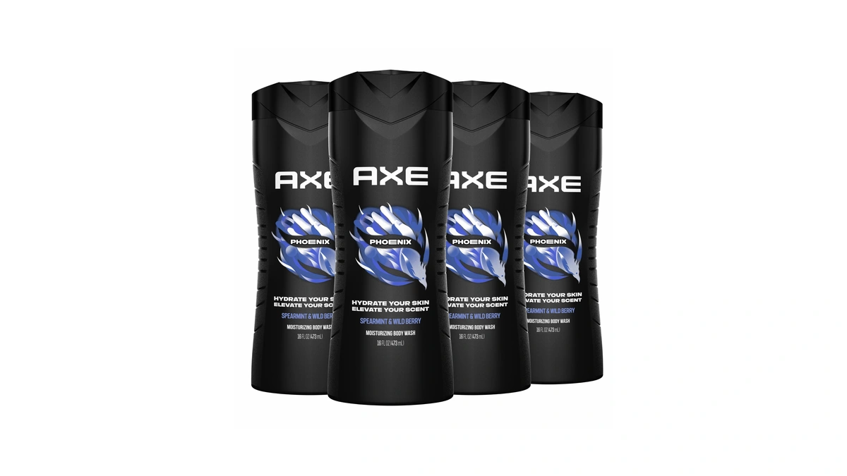 Axe Body Wash Phoenix 16 Fl Oz 4 Count