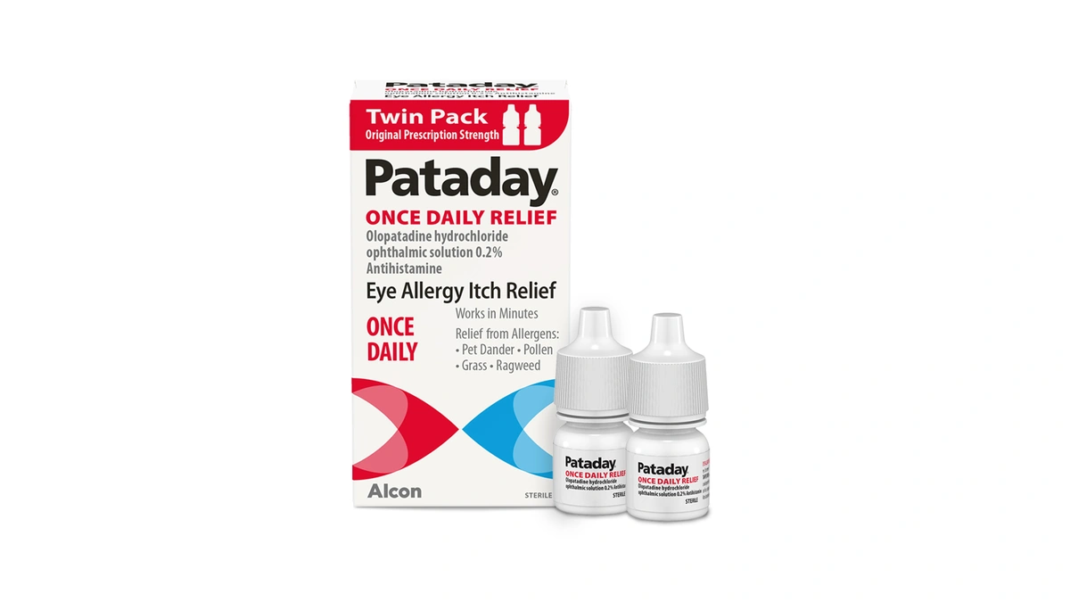 Pataday Once Daily Allergy Eye Drops For Itchy Eyes, 2.5