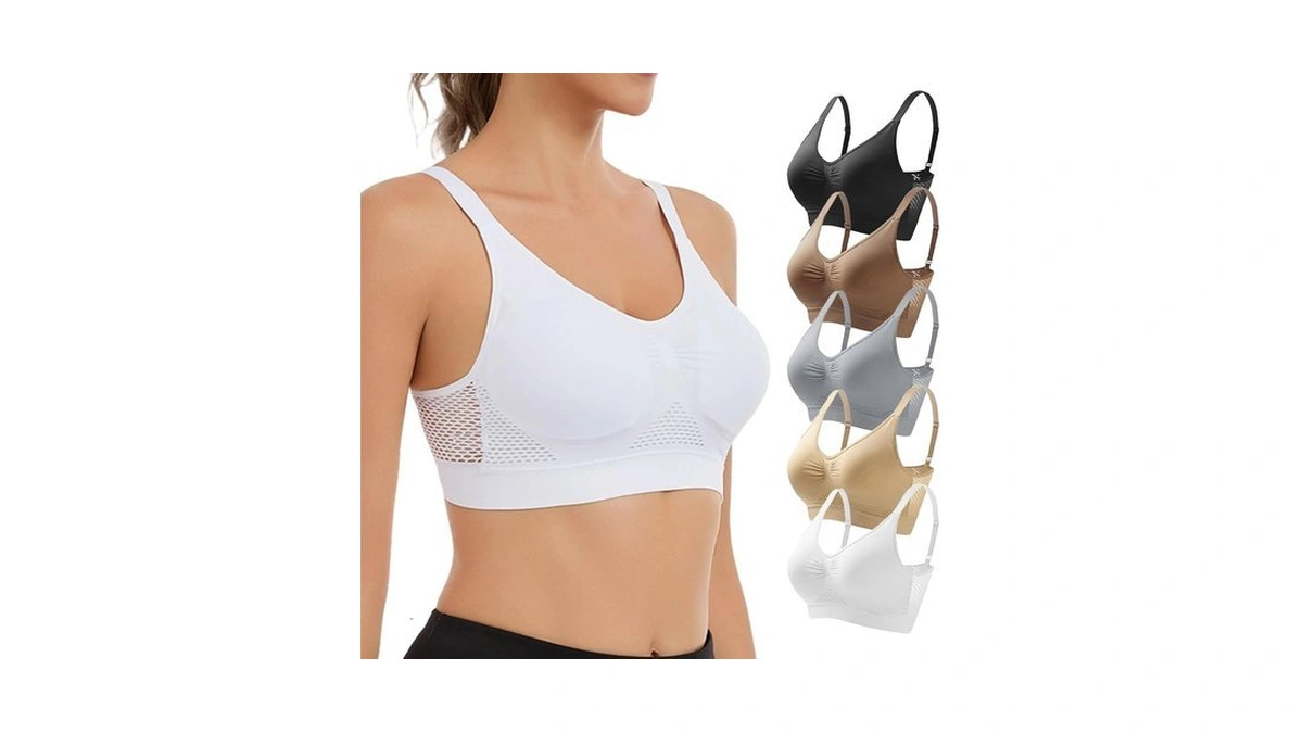 Breathable Anti-sagging Sports Bras For Women No Underwire Soft Bra