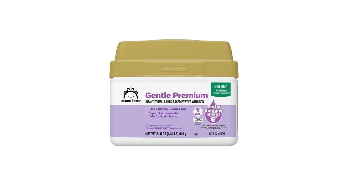 Amazon Brand - Mama Bear Gentle Premium Baby Formula Powder,
