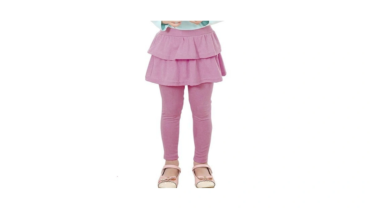 Rieket Girls School Uniform Pants Warm Stretchy Athletic Leggings With