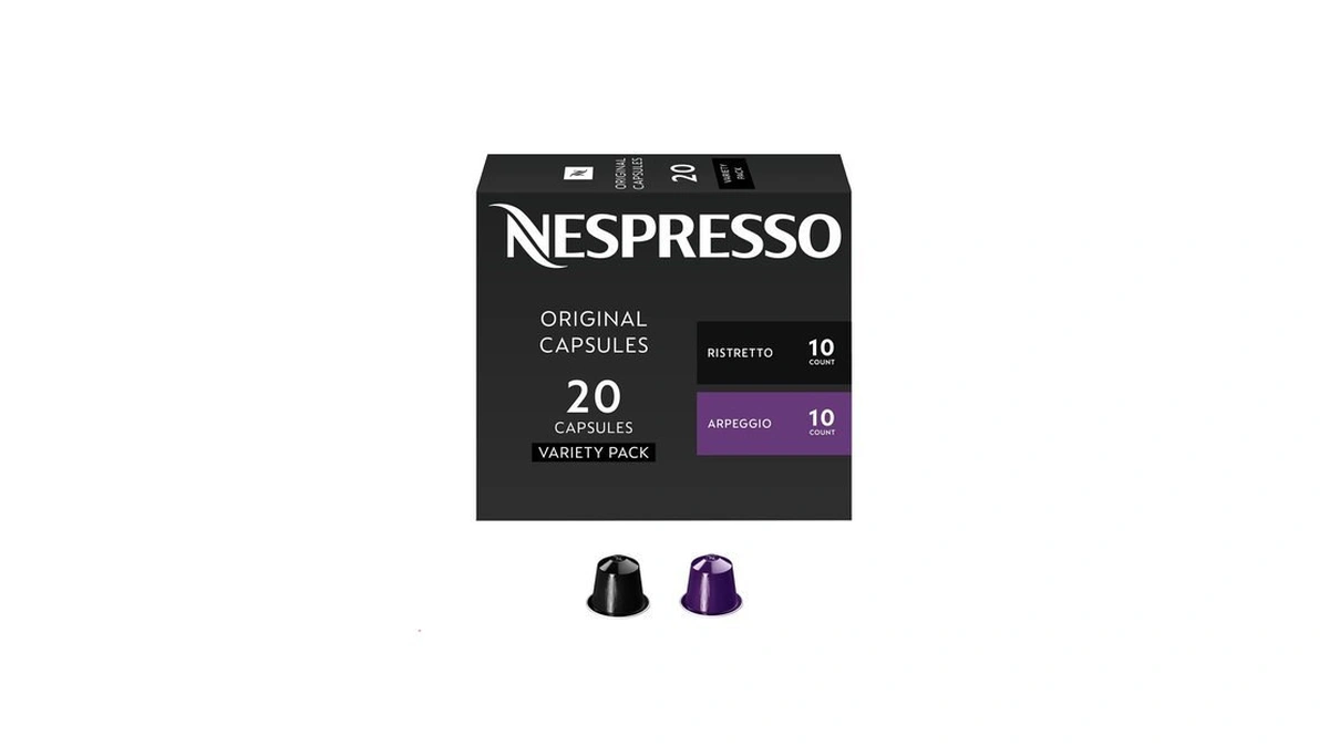 Nespresso Original, Favorites Variety Pack, Dark Roast, 20-count Pods