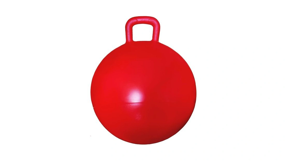 Appleround Space Hopper Ball With Air Pump: 22in/55cm Diameter For