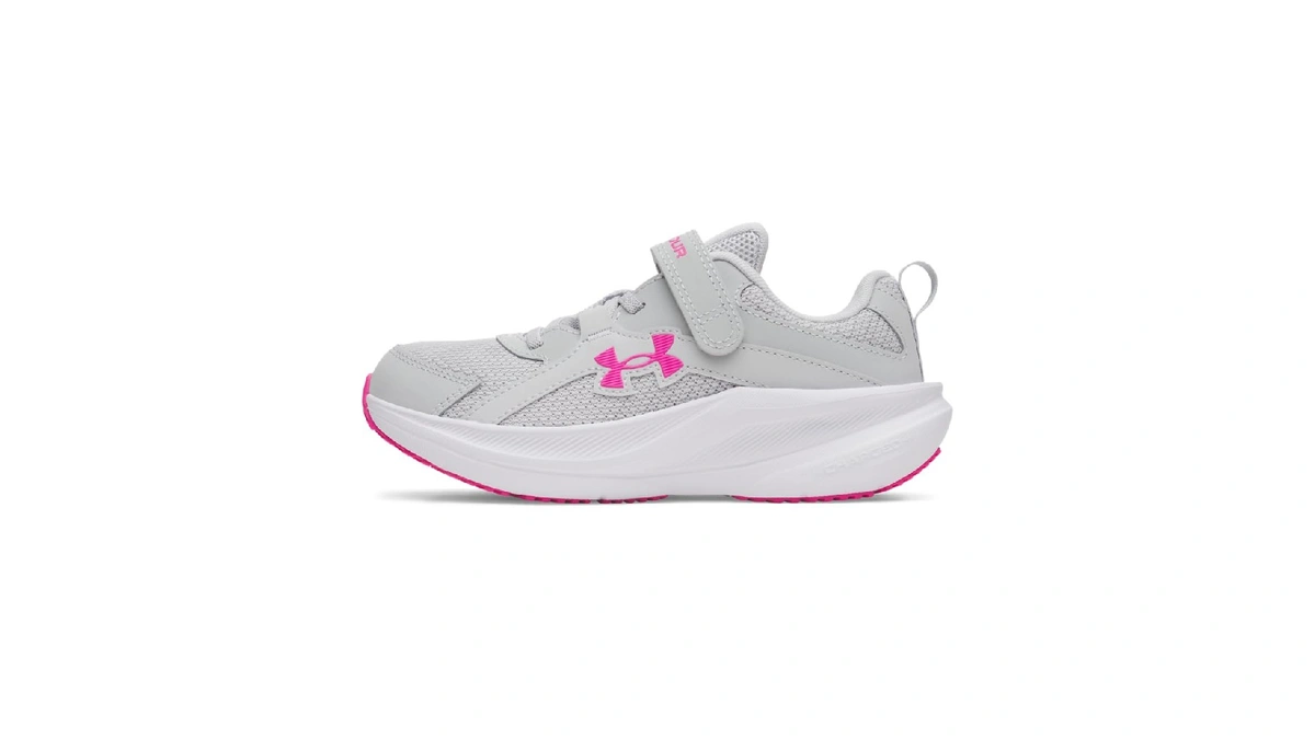 Under Armour Girls' Pre School Charged+ Assert 11, 014 Gray,