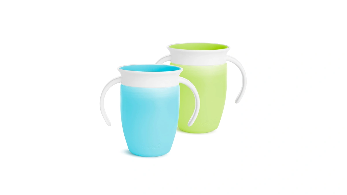 Munchkin® Miracle® 360 Trainer Sippy Cup With Handles, Spill Proof,