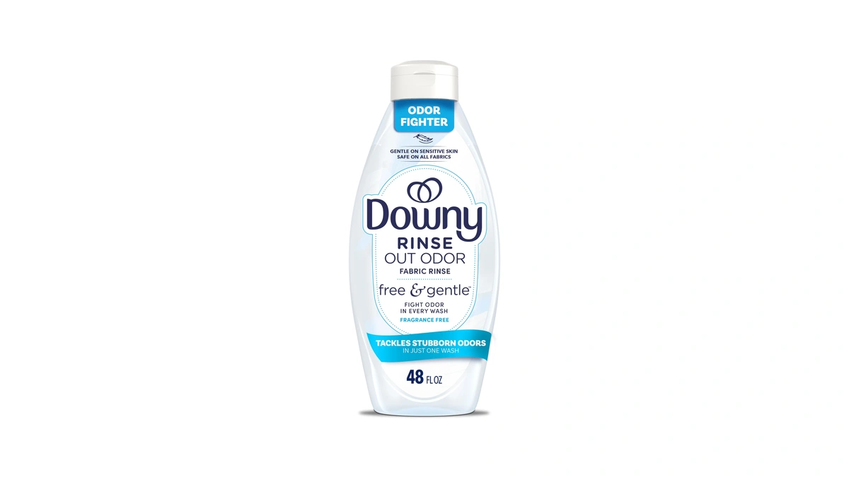 Downy Free & Gentle Rinse Laundry Odor Remover, Scent Free,