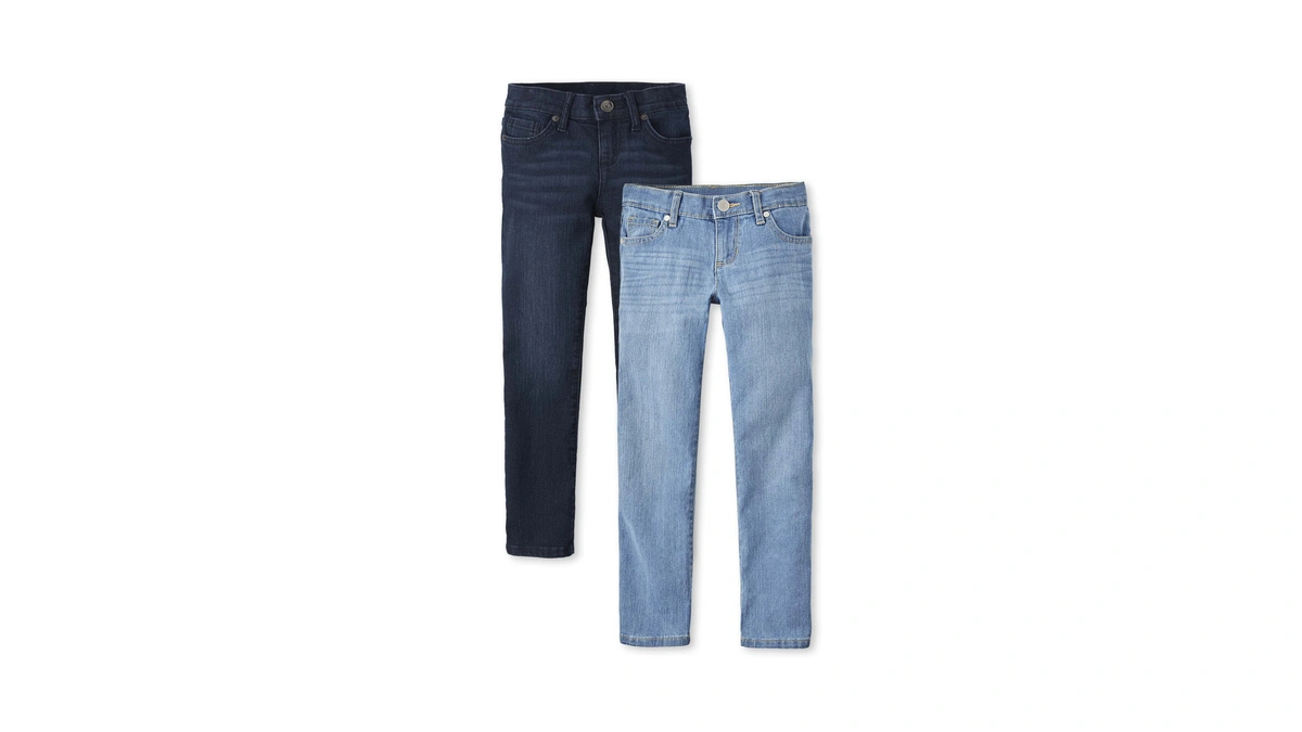 The Children's Place Girl's Basic Skinny Jeans, Dk Stary Night