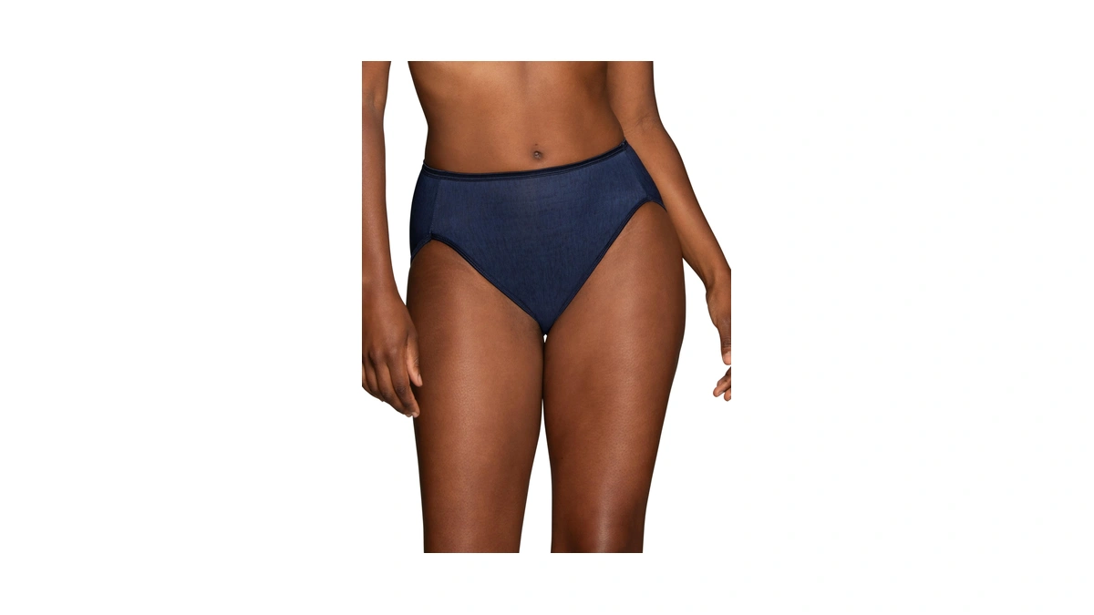 Vanity Fair Women's Illumination Hi Cut Panties (regular & Plus