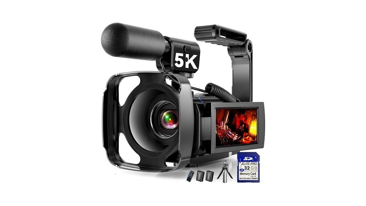 5k Video Camera Camcorder, 64mp Video Cameras For Filming With