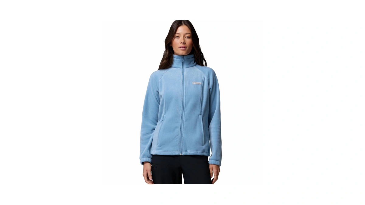 Columbia Women's Benton Springs Full Zip Fleece Jacket, Rainy Day,