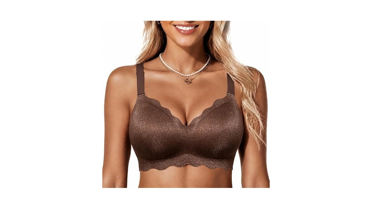 Cocomarts Jelly Bras For Women No Underwire Wireless Push Up
