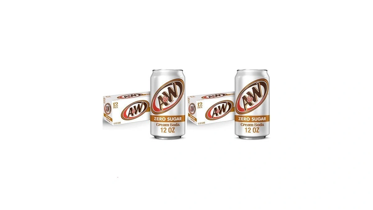 A&w Cream Soda, Zero Sugar | 12 Fl. Oz. Cans