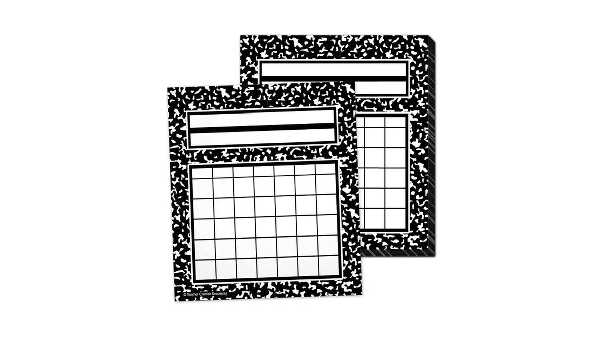 Teacher Created Resources Cool For School Composition Incentive Charts (tcr9324)
