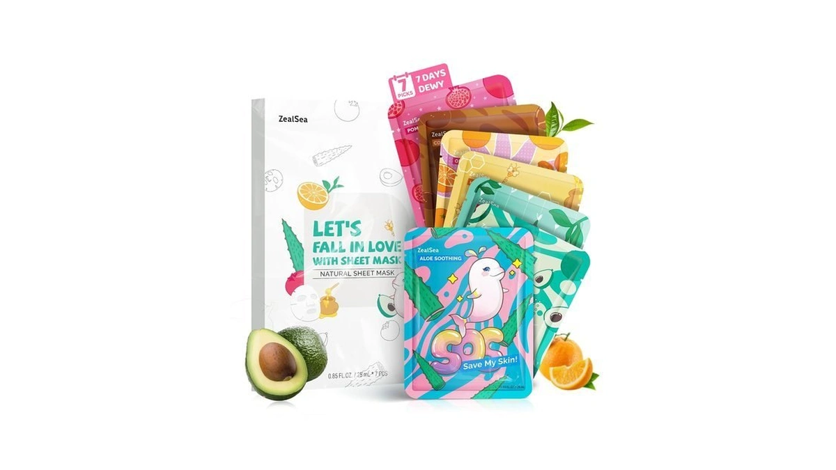 Zealsea Face Mask Skincare Facial Sheet Mask Spa Gifts For