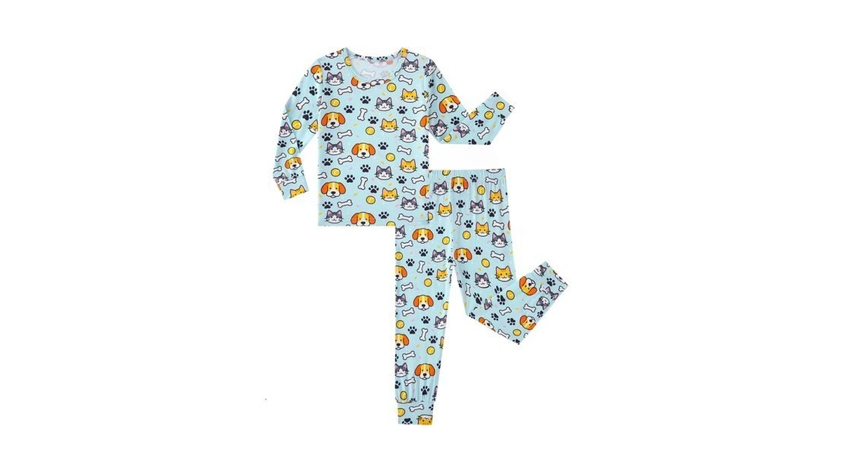 Zebzoo Viscose Derived From Bamboo Pajamas Baby Girls Pjs Infant